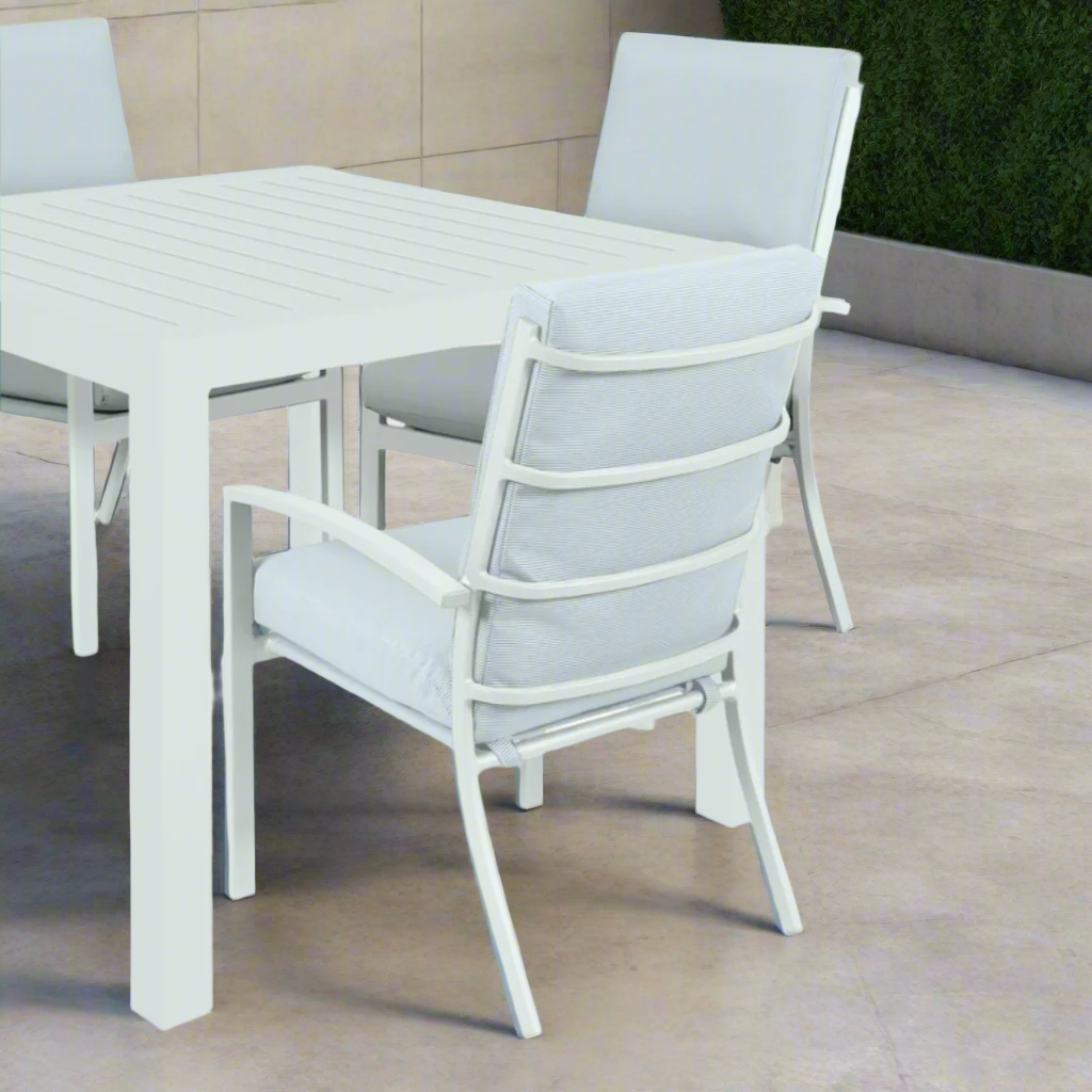 Matzo High Back Chair - White