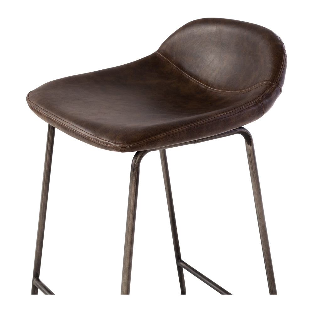 Haus Barstool Dark Brown Seat