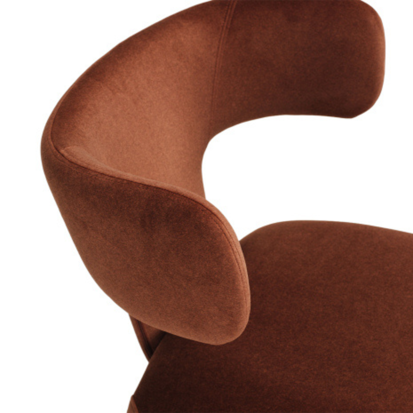 Be-til Juice Chair Burnt Sienna