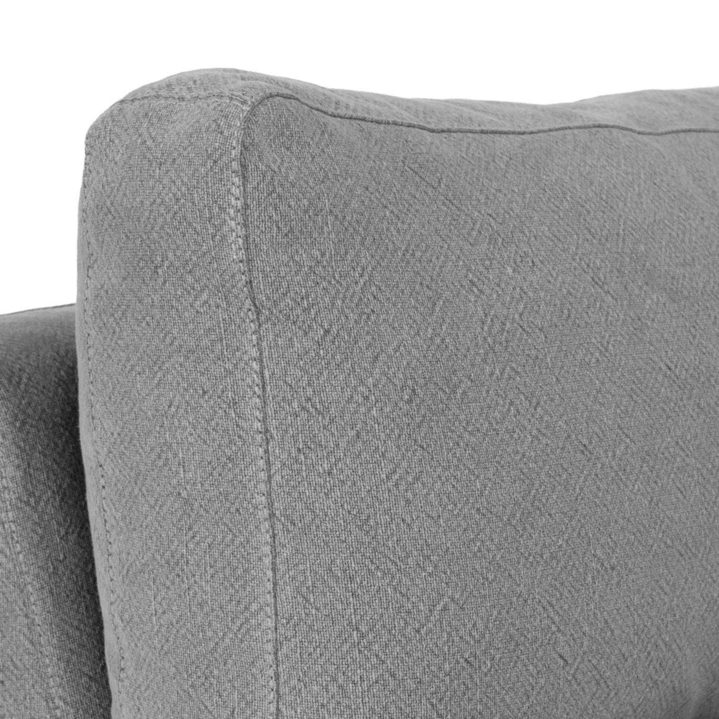 CARSON 3 Seat Slipcover Sofa - Cement