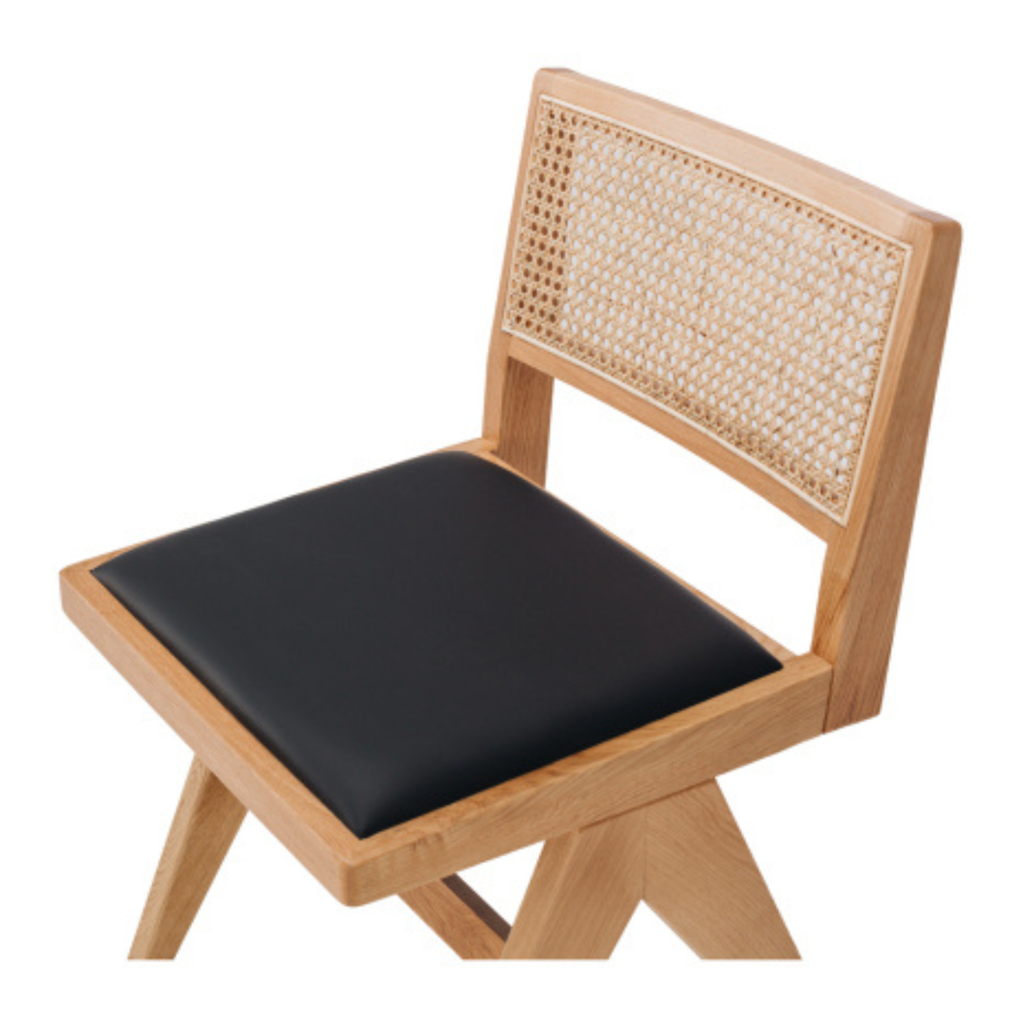 Palma Chair Natural Oak PU Seat