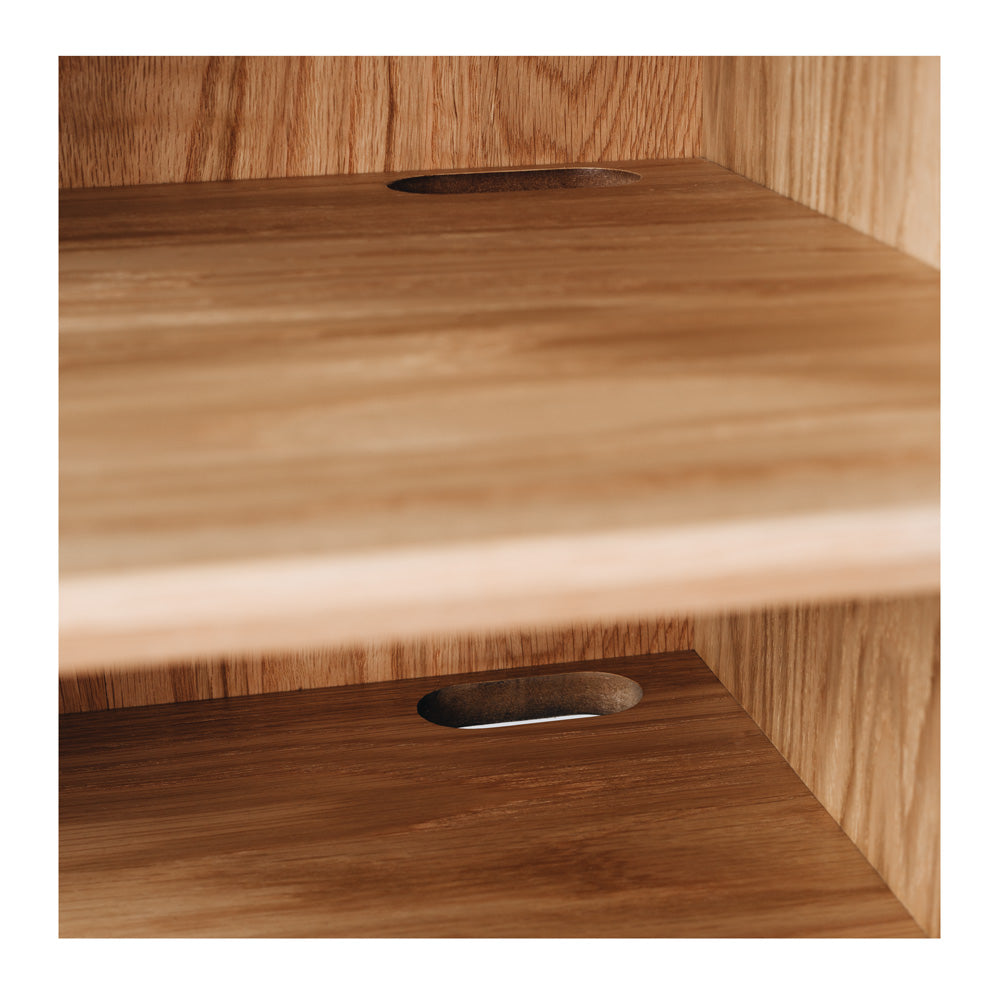 Pallister TV Unit Black Woodgrain