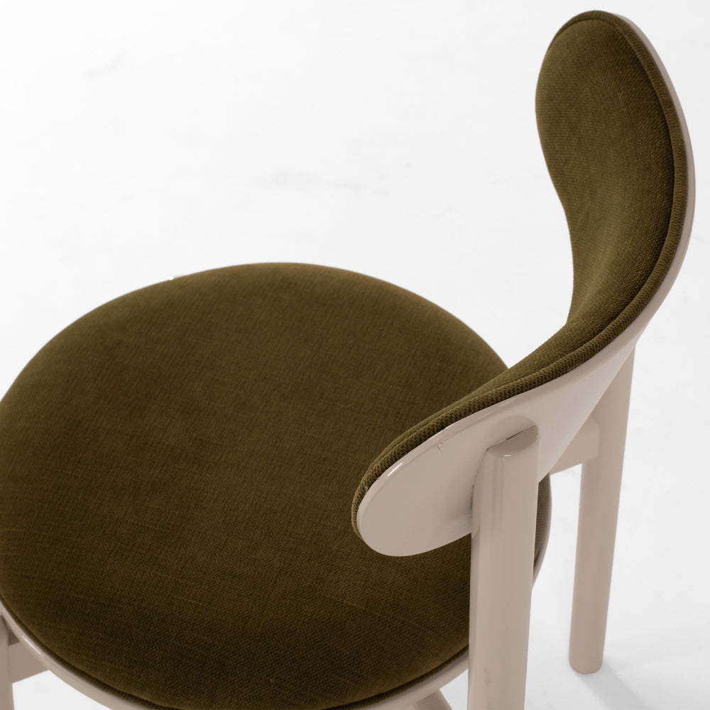 Mr Lee Dining Chair Vanilla Green
