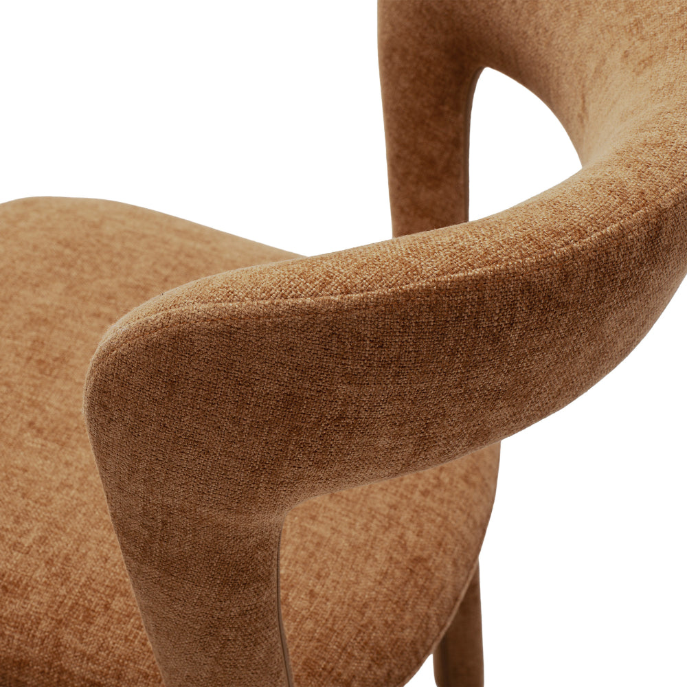 Munich Dining Chair Gold Ochre