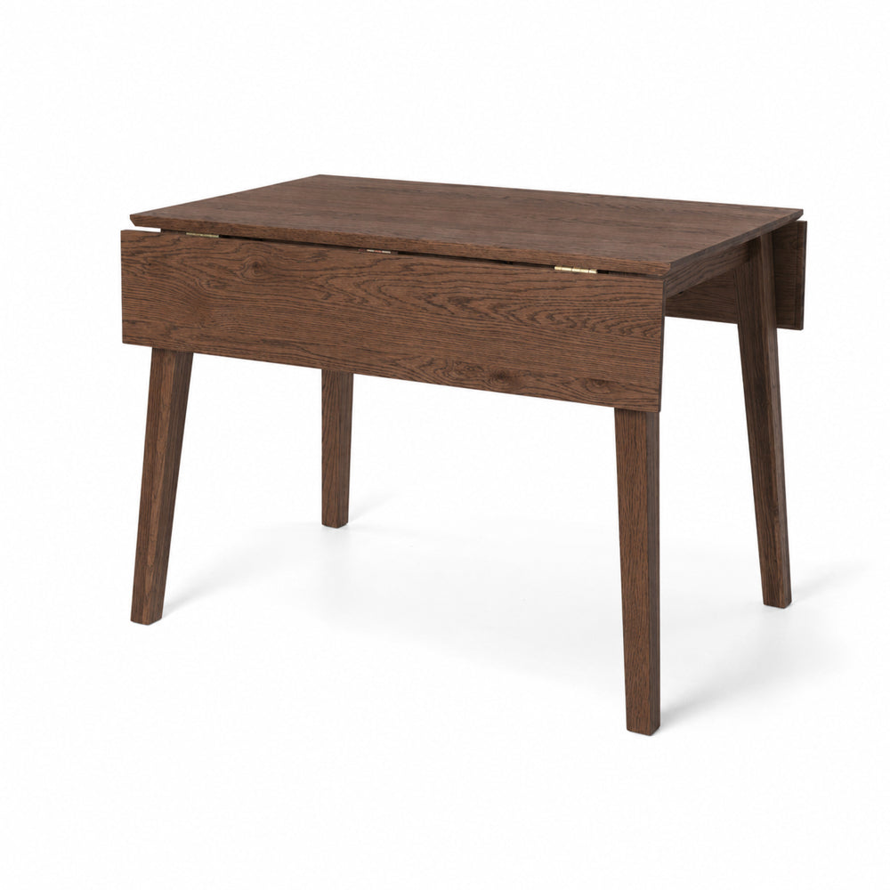 Nordik Dropleaf Table 102sq (Dark Oak)