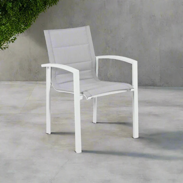 Boston Outdoor Chair White