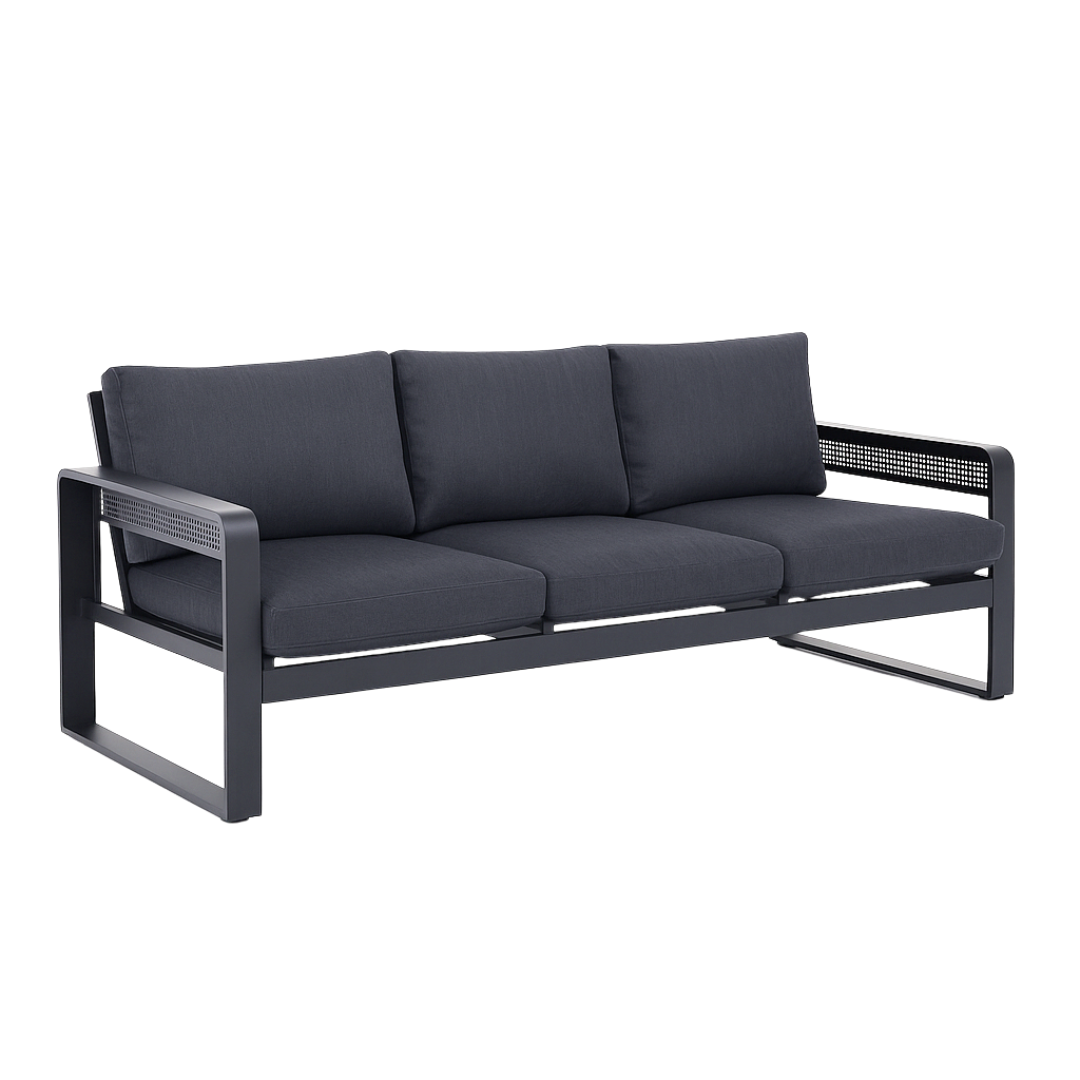 Mallorca 4-Piece Set Outdoor Lounge Suite