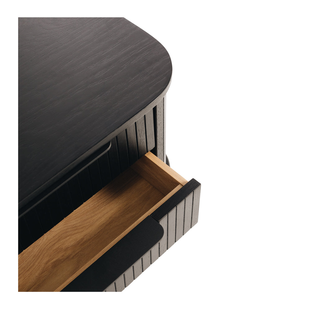 Anders Bedside open drawer 