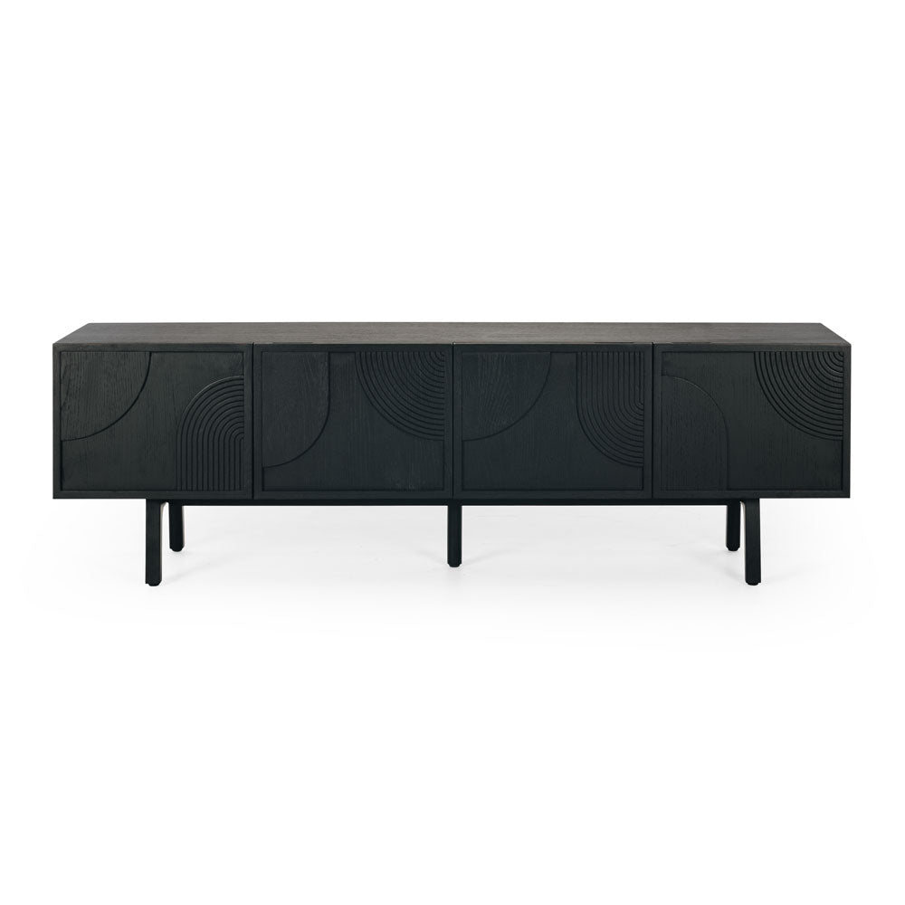 ARC Entertainment Unit (Black Oak) Front