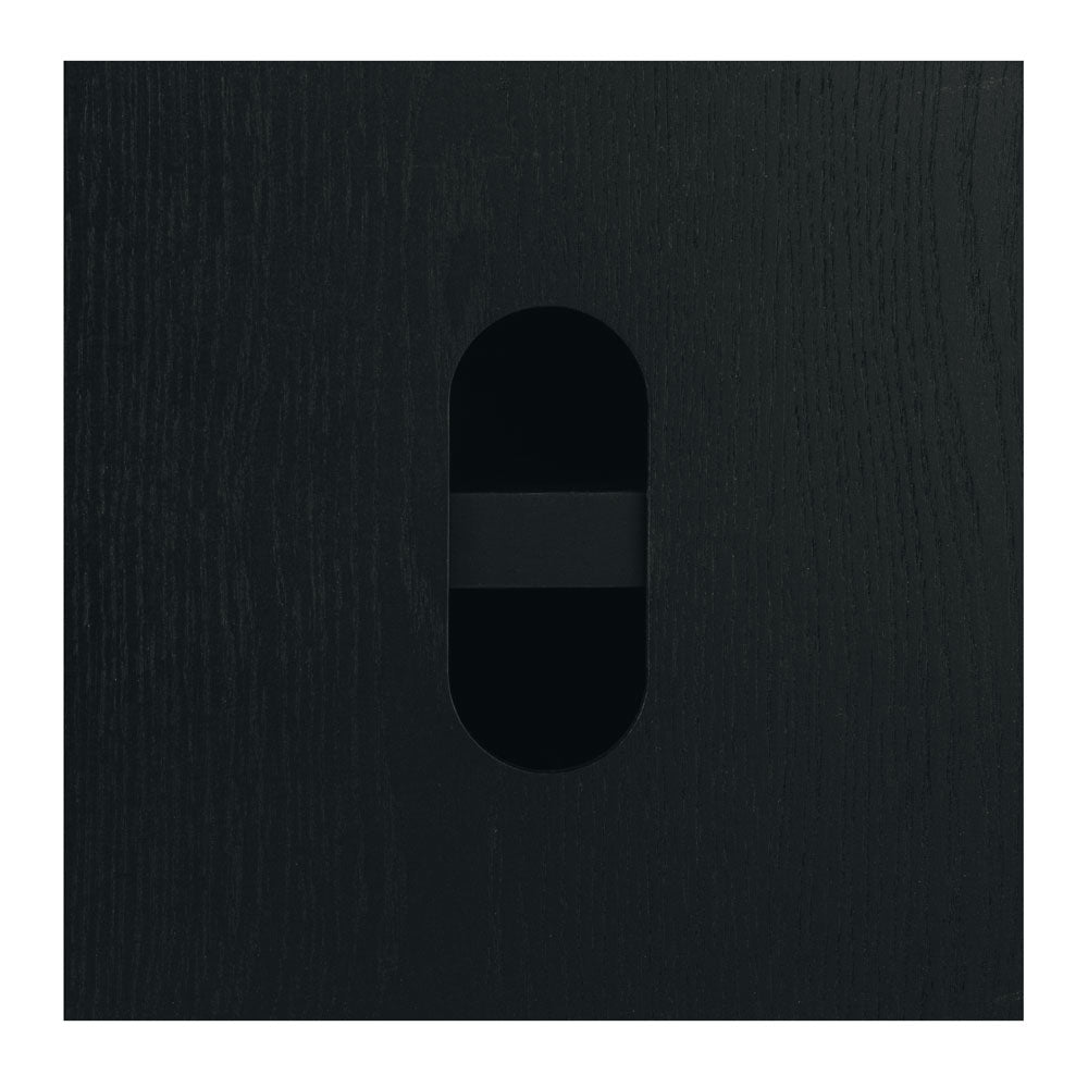 ARC Entertainment Unit (Black Oak) Wood grain