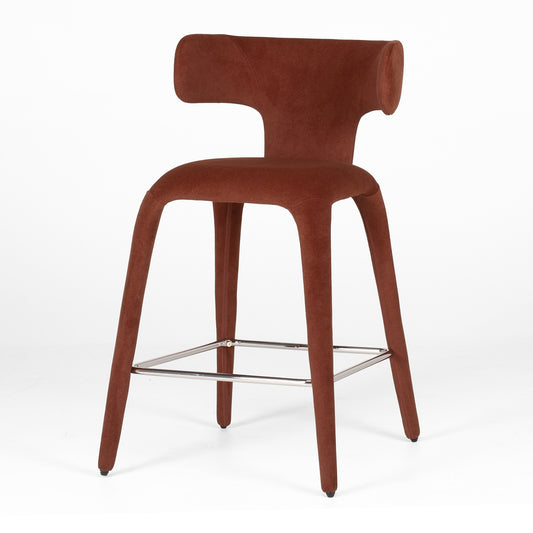 Be-til Juice Barstool Burnt Sienna