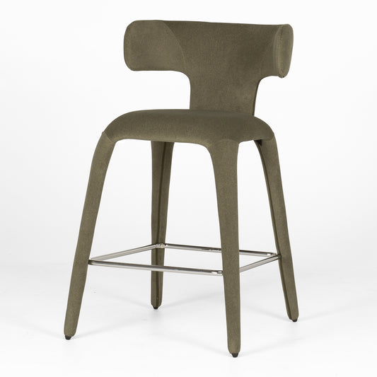 Be-til Juice Barstool Olive Green