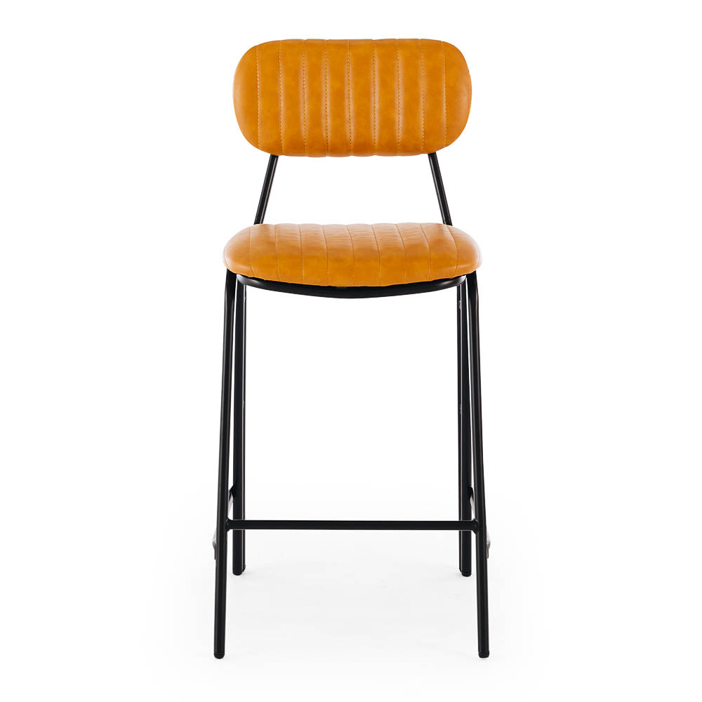 Datsun Barstool Vintage Camel PU Front