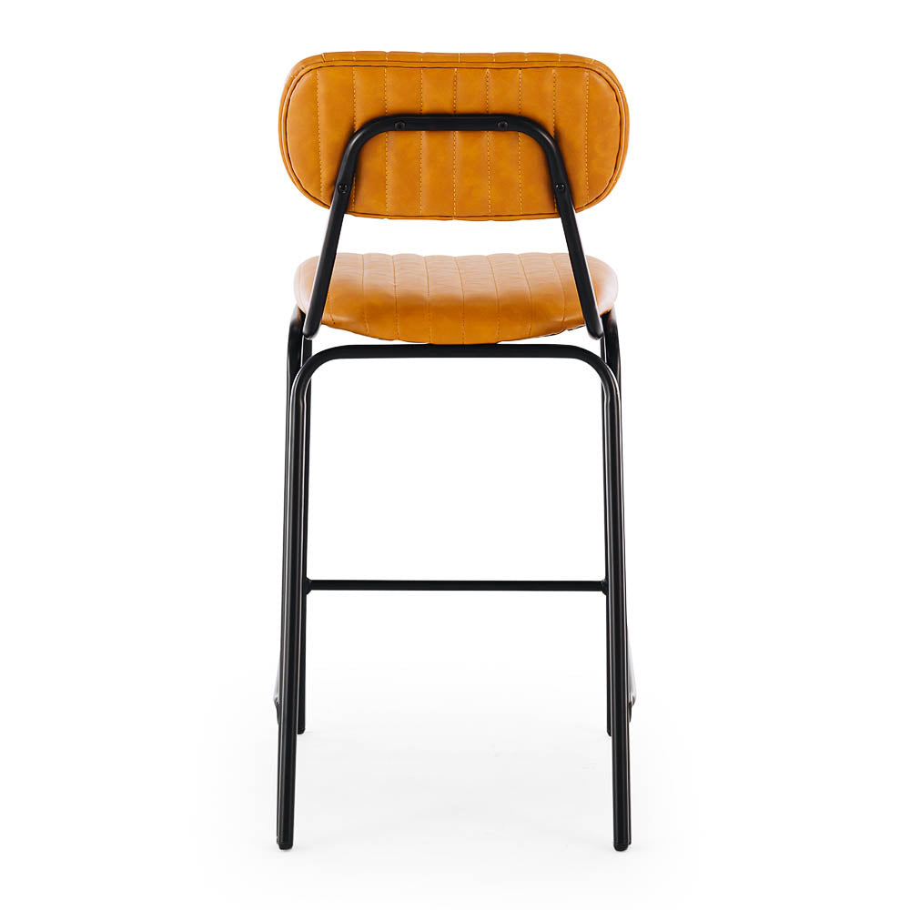 Datsun Barstool Vintage Camel PU Back