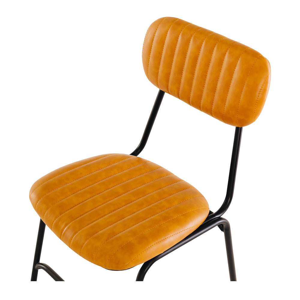 Datsun Chair Vintage Camel PU Accent 