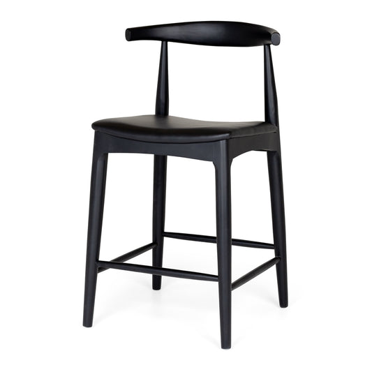 Elbow Barstool Black