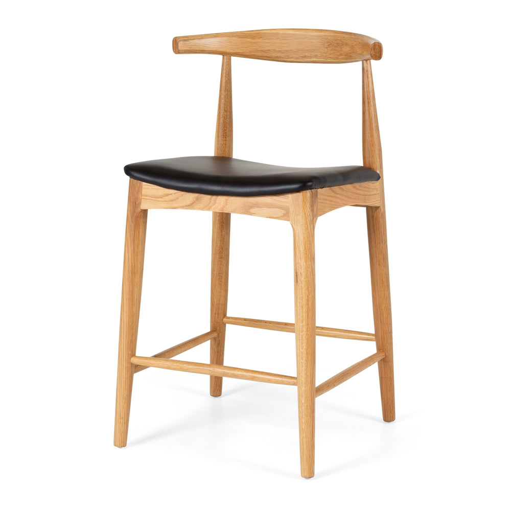 Elbow Barstool Natural