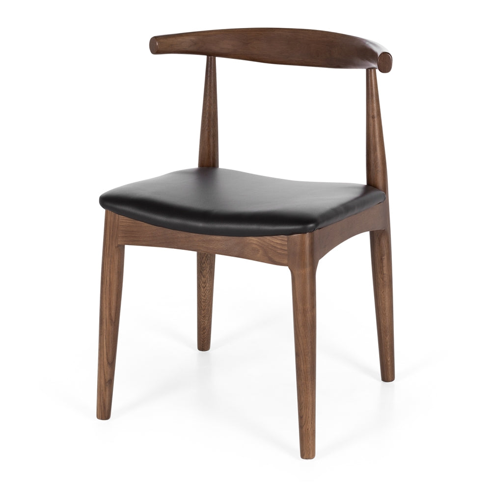 Elbow Dining Chair Deep Oak