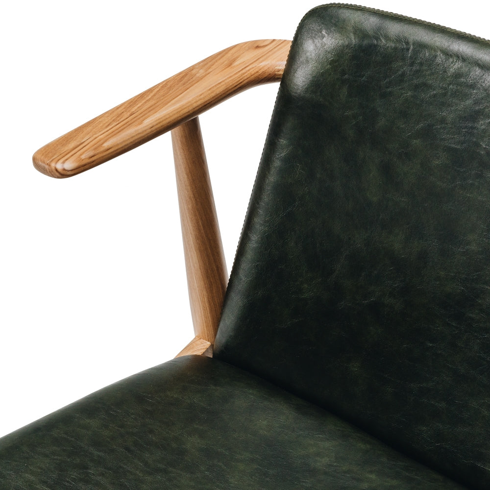 Flores Dining Chair Vintage Green Accent