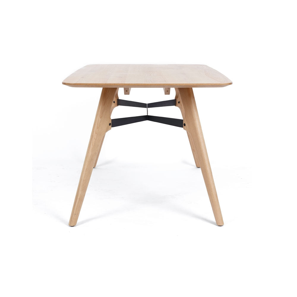 Flow Dining Table 1500 End On