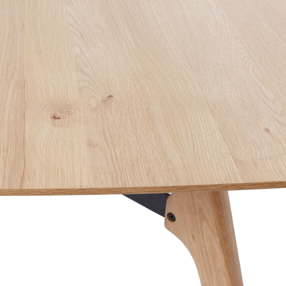 Flow Dining Table 1800 Woodgrain