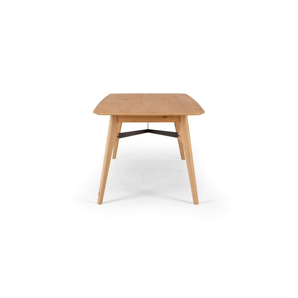 Flow Ext Dining Table 1800-2400 End On 