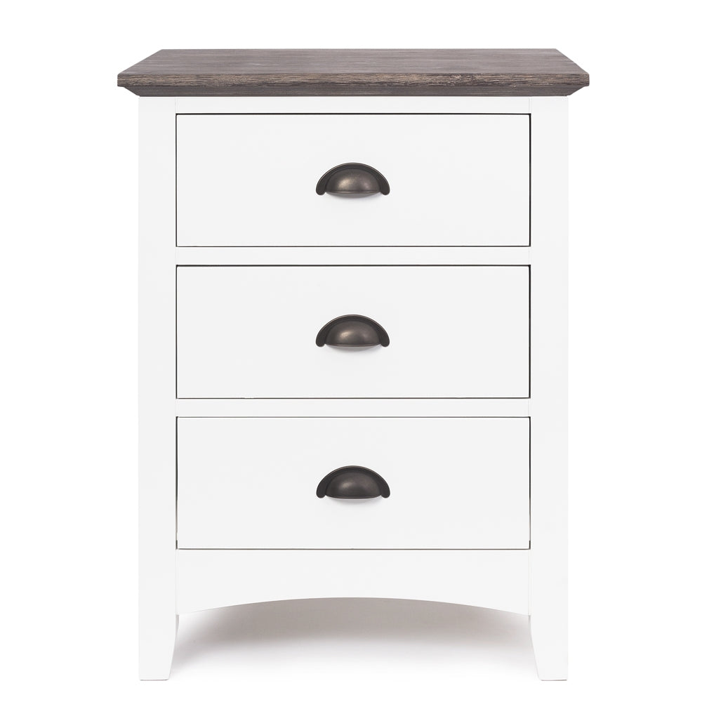 Provence Bedside 3 drawer