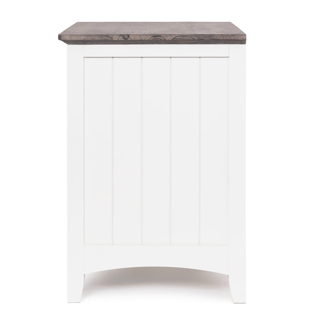 Provence Bedside 3 drawer Side 