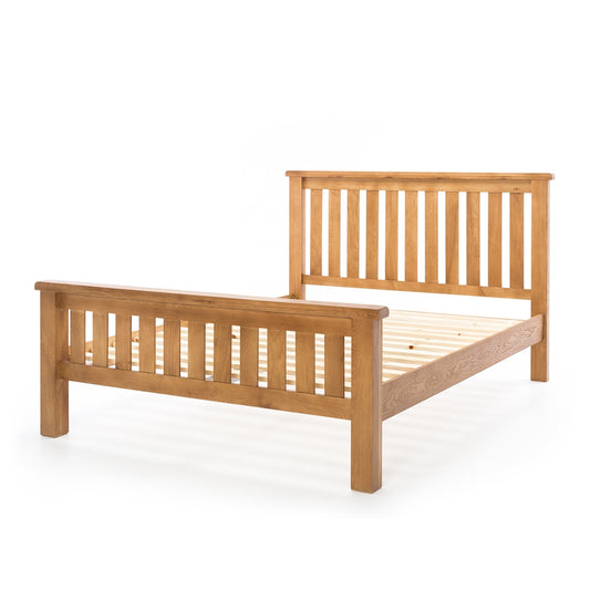 Salisbury Queen Bed (Slatted) Angle