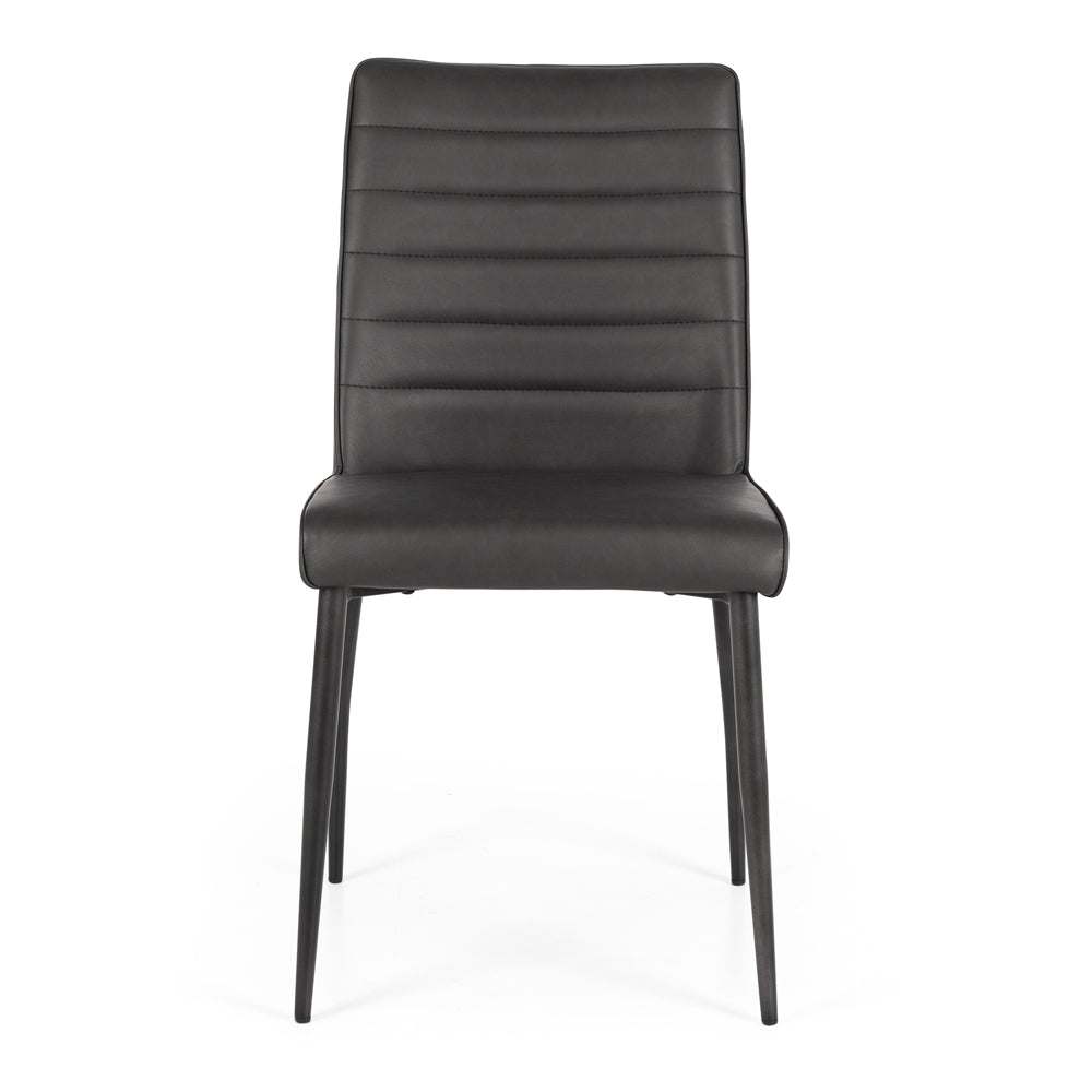 Hansel Dining Chair Grey Front 