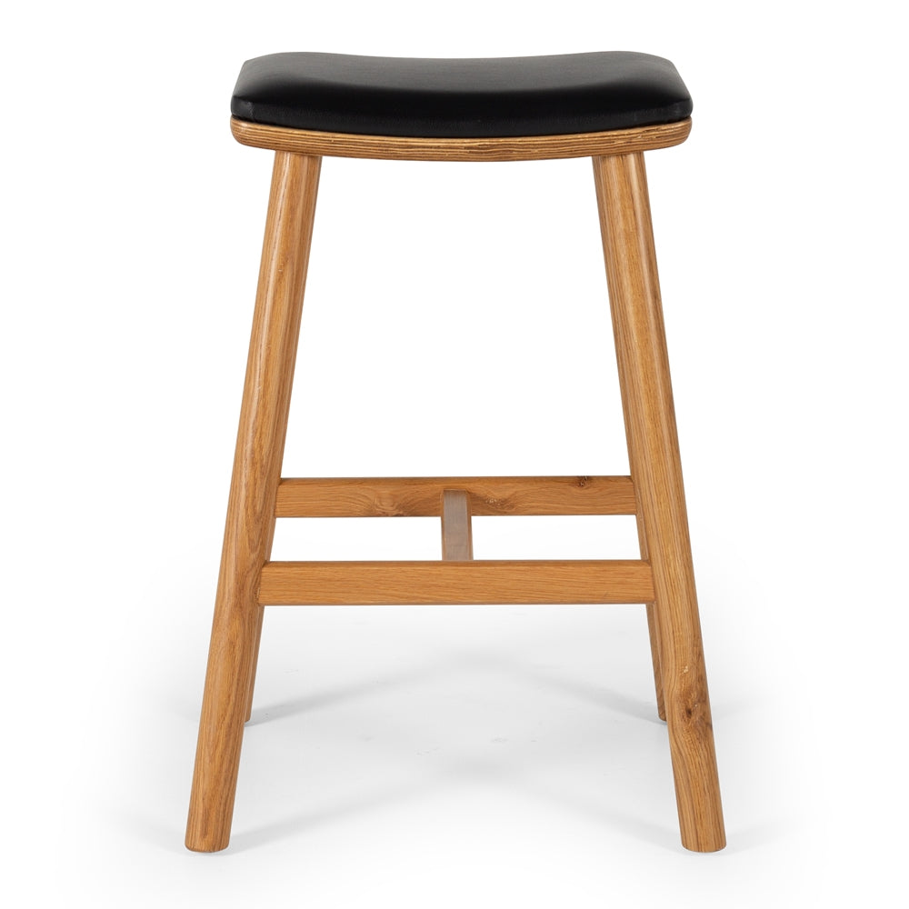 Hue Barstool Natural Front