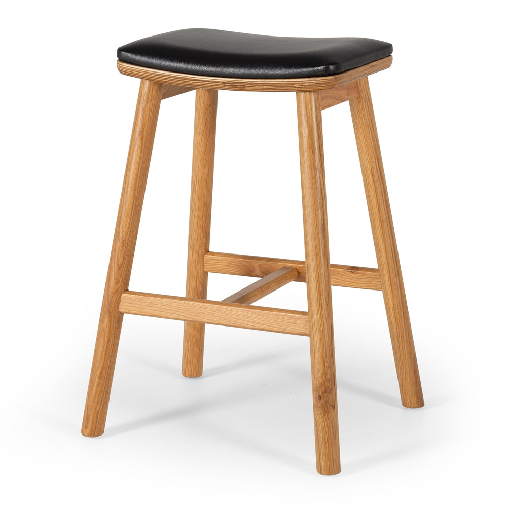 Hue Barstool Natural Angle