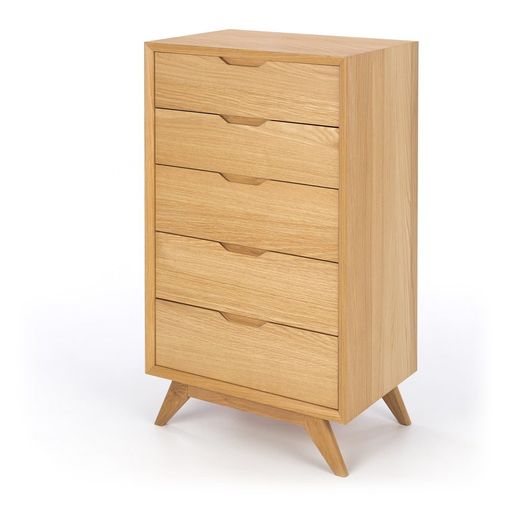 Norway 5drw Tall Chest angle