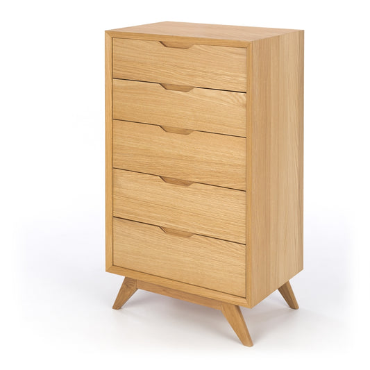 Norway 5drw Tall Chest angle