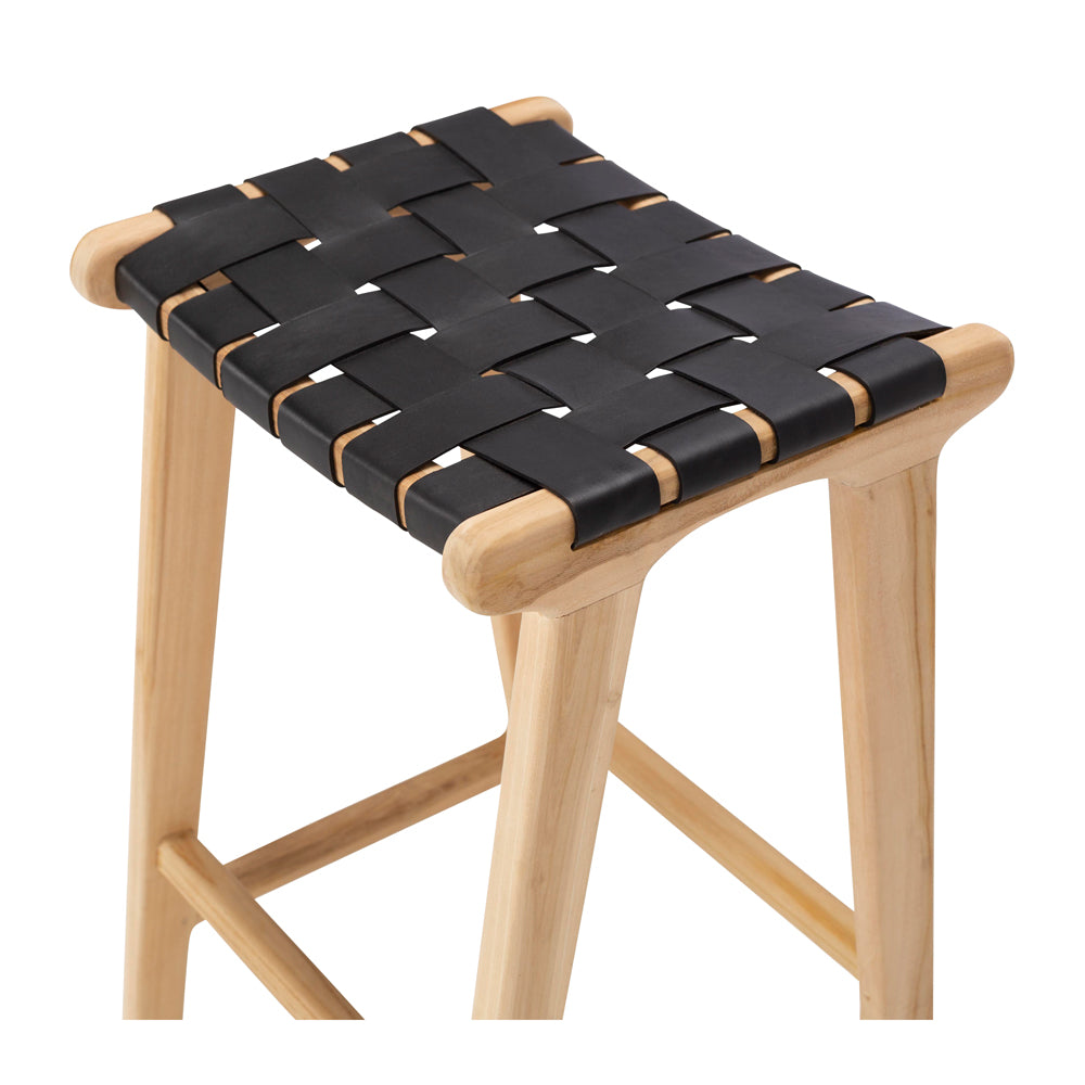 Indo Barstool Black Seat