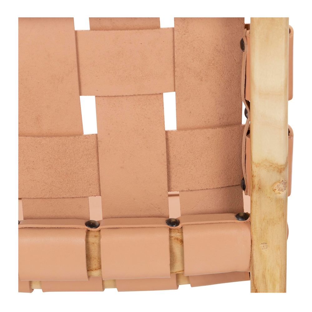 Indo Woven Dining Chair Plush Accent