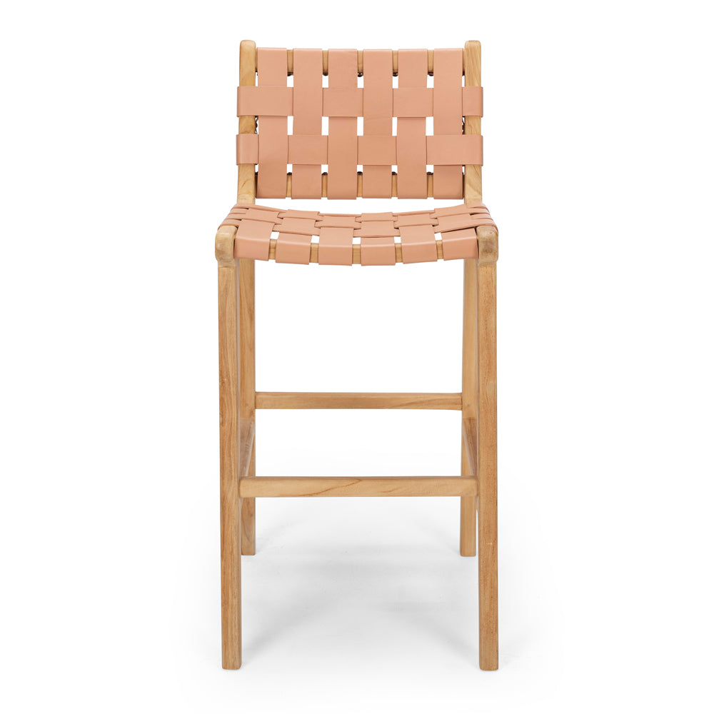 Indo Barstool Highback Plush Front