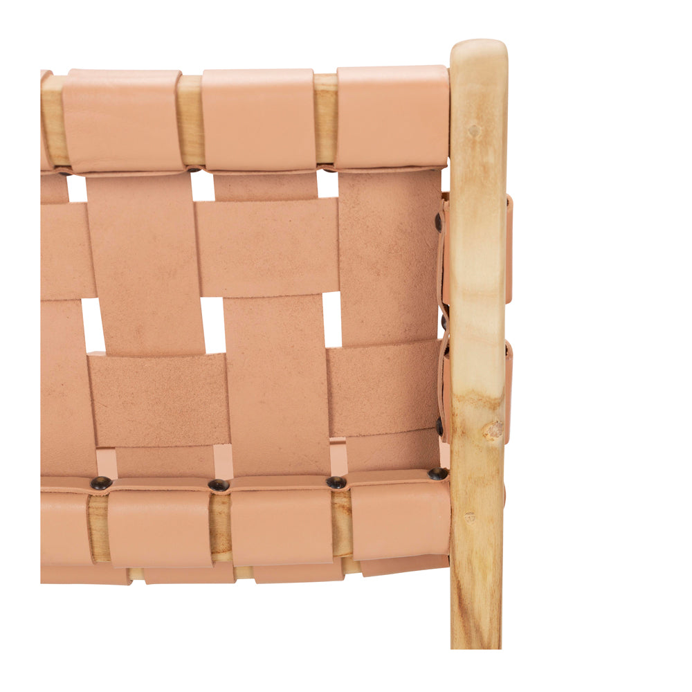 Indo Barstool Highback Plush Weave