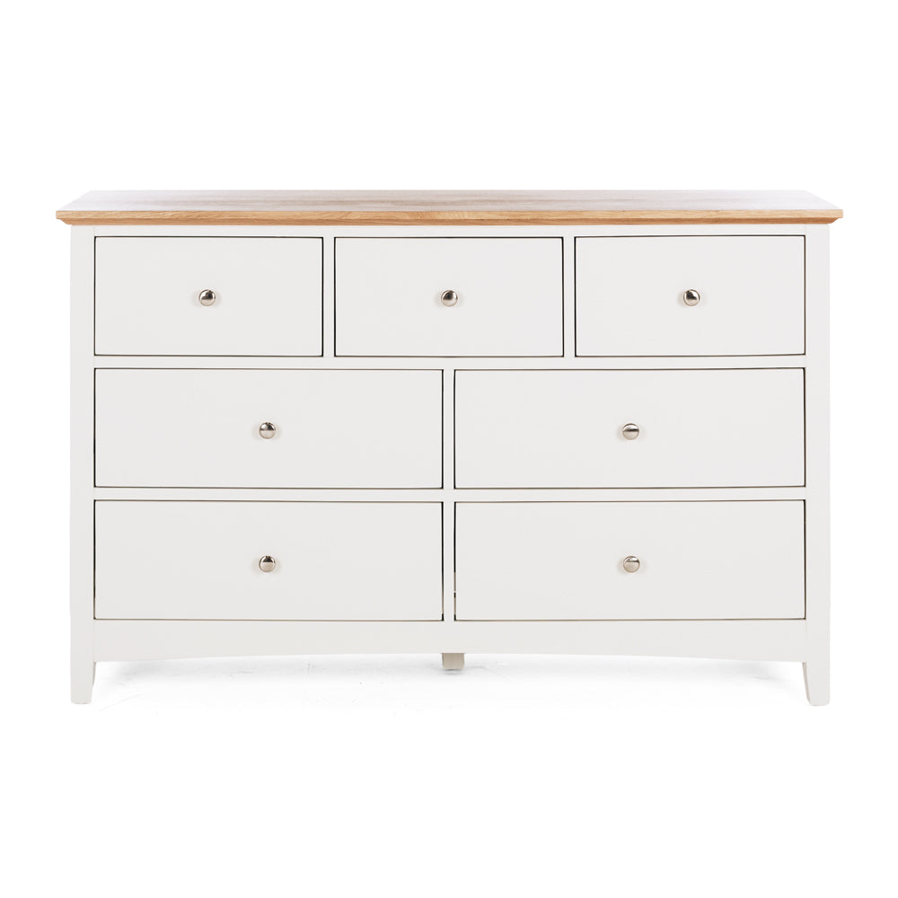 Jessica 3 over 4 Dresser Oak Top