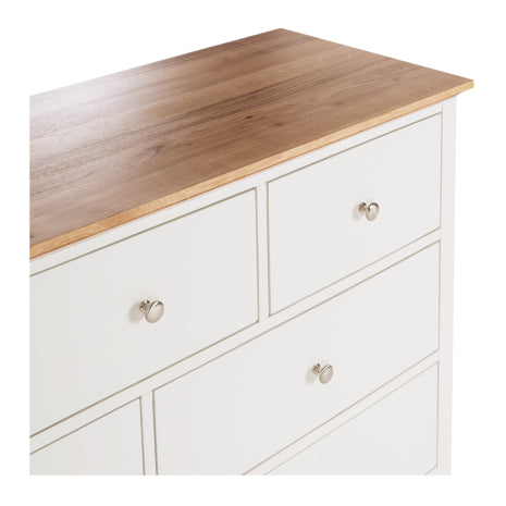 Jessica 3 over 4 Dresser Oak Top