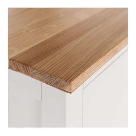 Jessica 6 Drawer Chest with Oak top