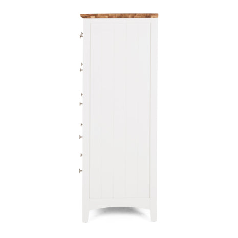 Jessica 6 Drawer Chest with Oak top