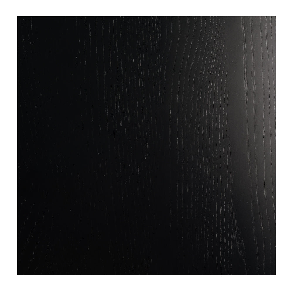 Kontur Ext Dining Table Black Woodgrain