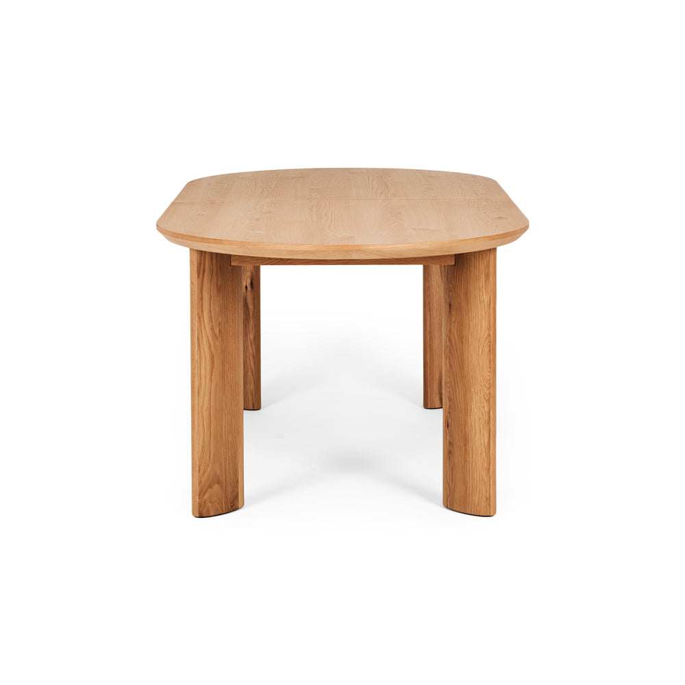 Kontur Ext Dining Table Natural End On