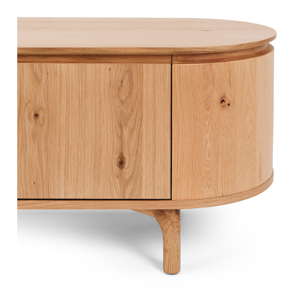 Kontur TV Stand (Natural) Close up