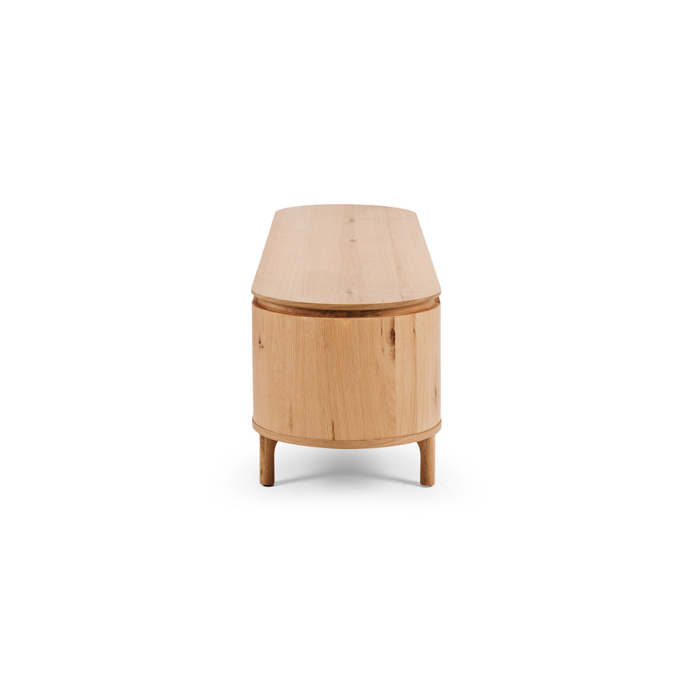 Kontur TV Stand (Natural) End on 