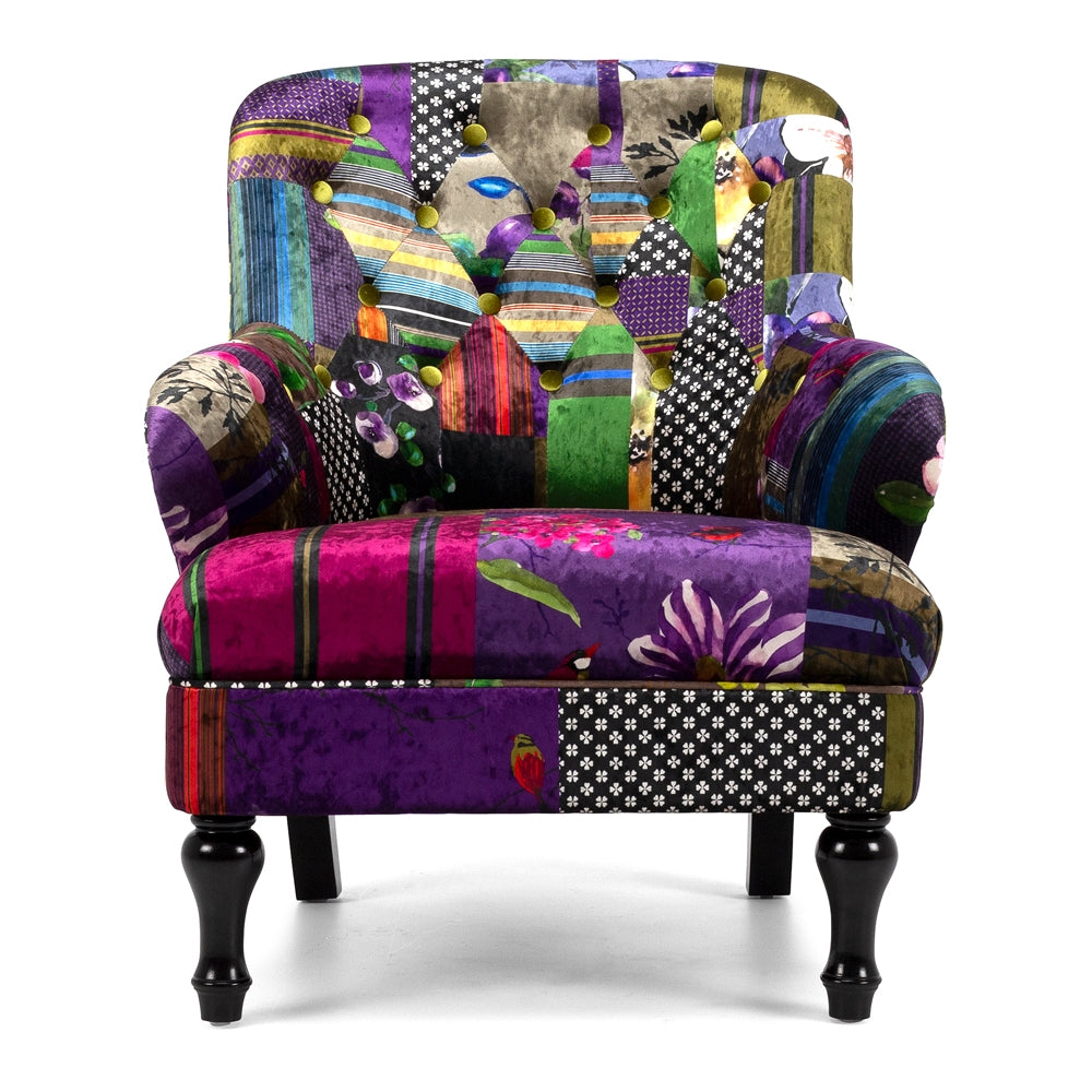 Patchwork Armchair Front 