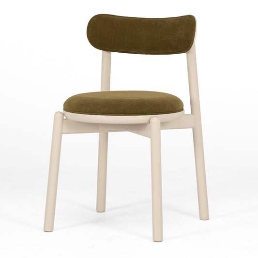 Mr Lee Dining Chair Vanilla Green