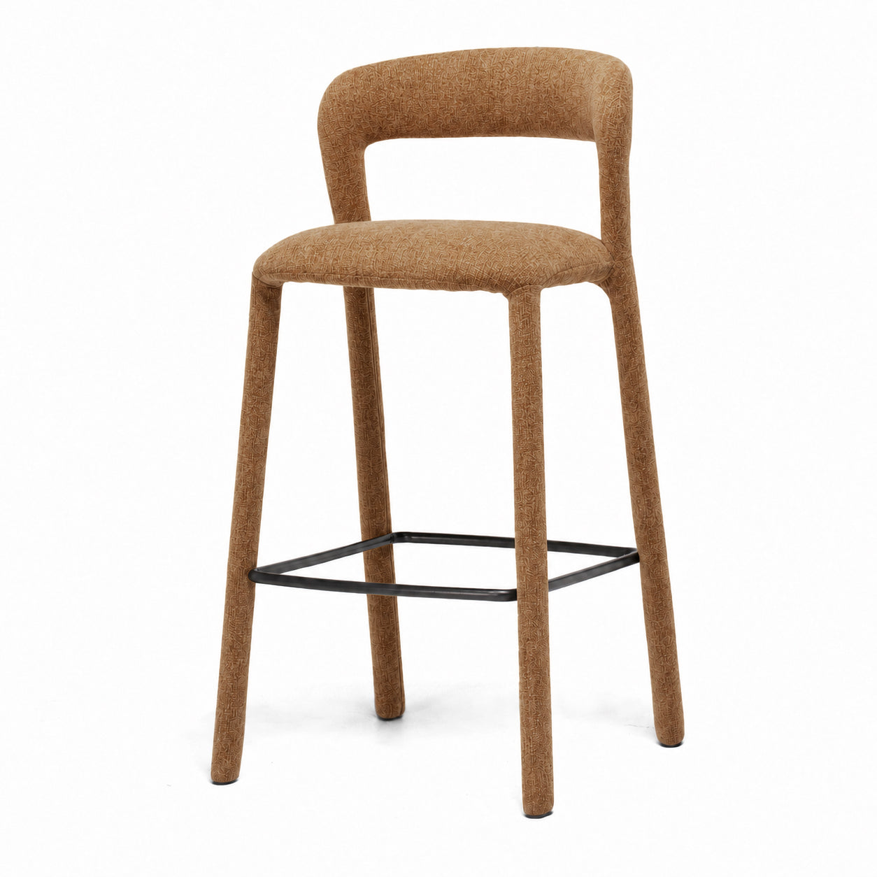 Munich Barstool Gold Ochre