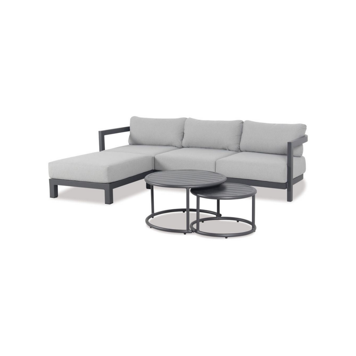 Hargrove 4-Piece Set Outdoor Lounge Suite
